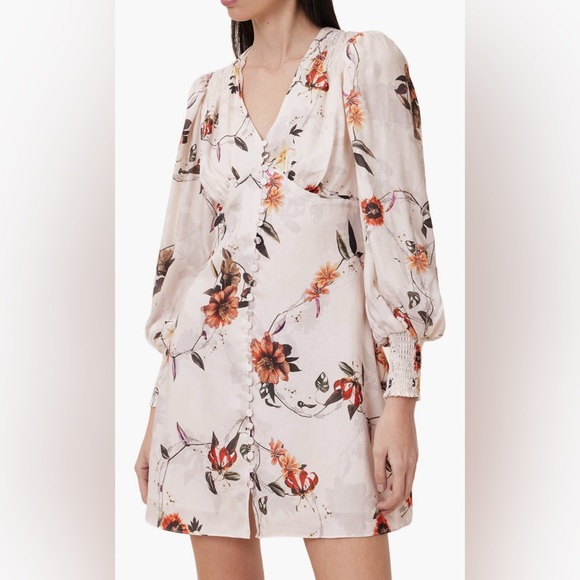 auden sanibel print mini dress Auden Sanibel Print Mini Dress LITA BLACK